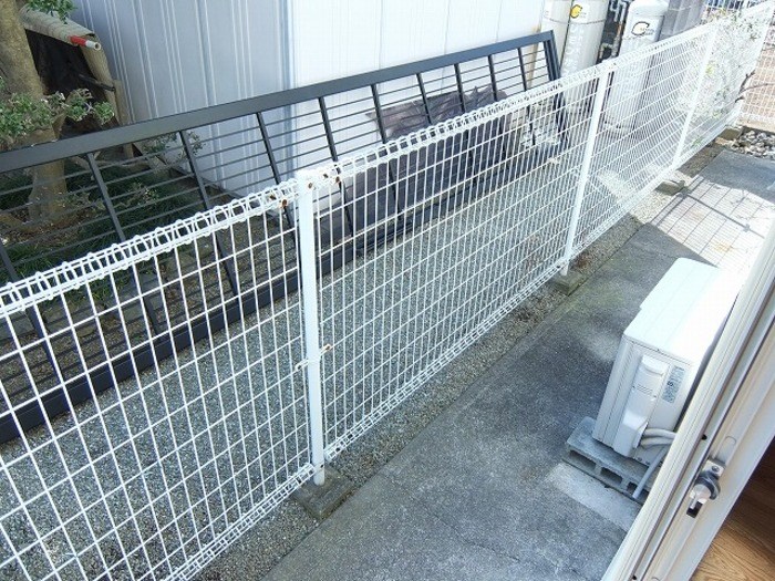 ハイツ　ゆう ベランダ