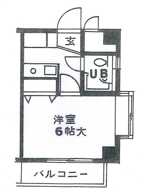 朝日プラザ戸塚アネックス 301号室 間取り
