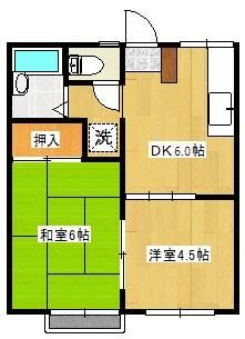 アクアミツナオⅢ 101号室 間取り