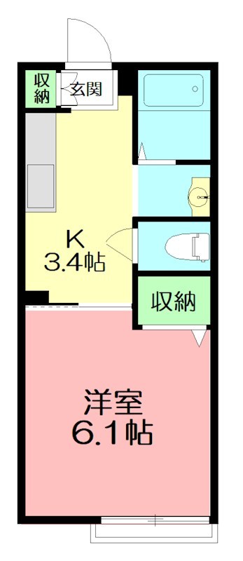 湘南ヒルズ 00105号室 間取り