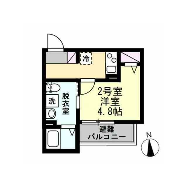 ベイルーム本厚木 202号室 間取り