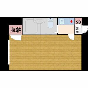 レジデンス平塚 103号室 間取り