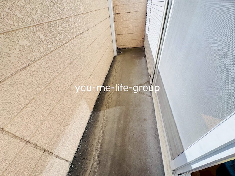 ひかりハイツB ベランダ