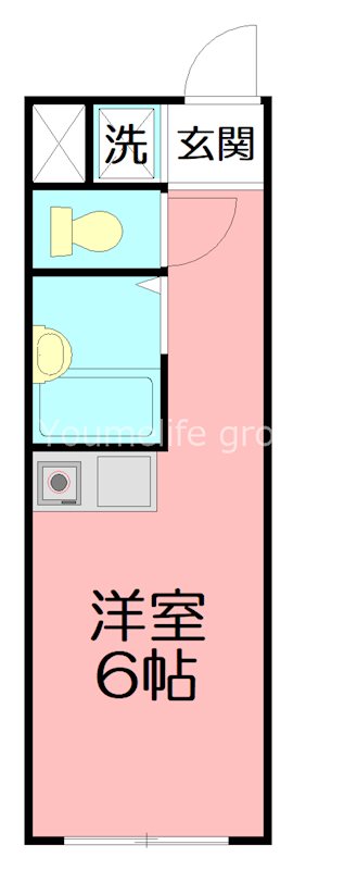 UTレジデンス港北A 106号室 間取り