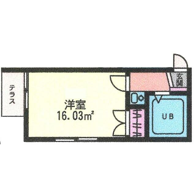 レオパレス桜台 103号室 間取り
