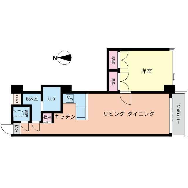 シーズ藤沢善行 204号室 間取り