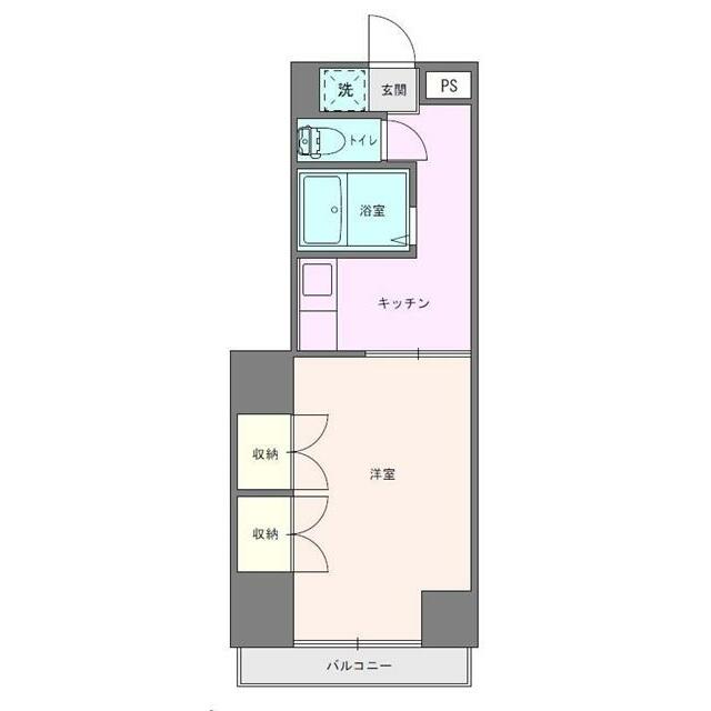 コーポ落合 間取り