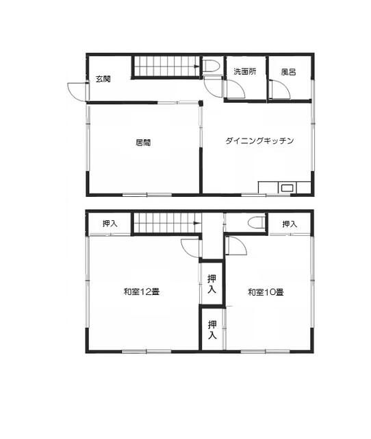 高風荘 間取り図