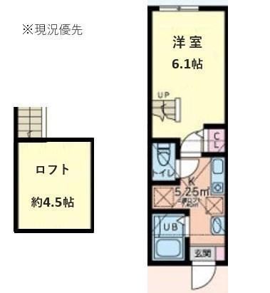 プレットさがみ野 201号室 間取り
