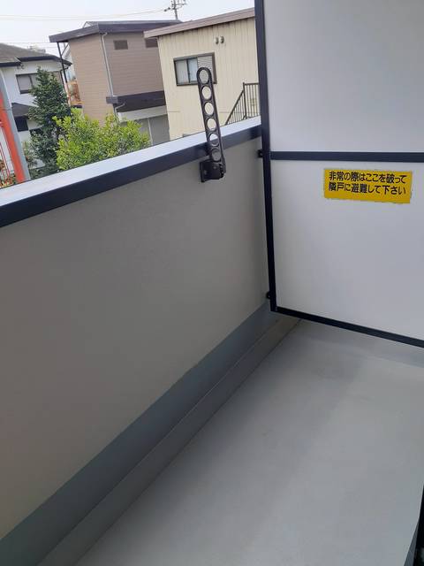 ソレアード ベランダ