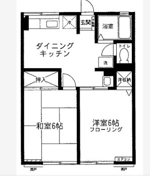 シティハイム　アプリコット 103号室 間取り