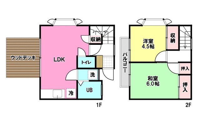 ホープ戸塚台 2号室 間取り