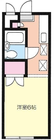湘南パシフィックハイツ 107号室 間取り