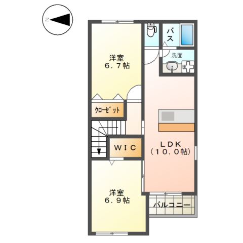 ウエイド　フルスⅡ 間取り