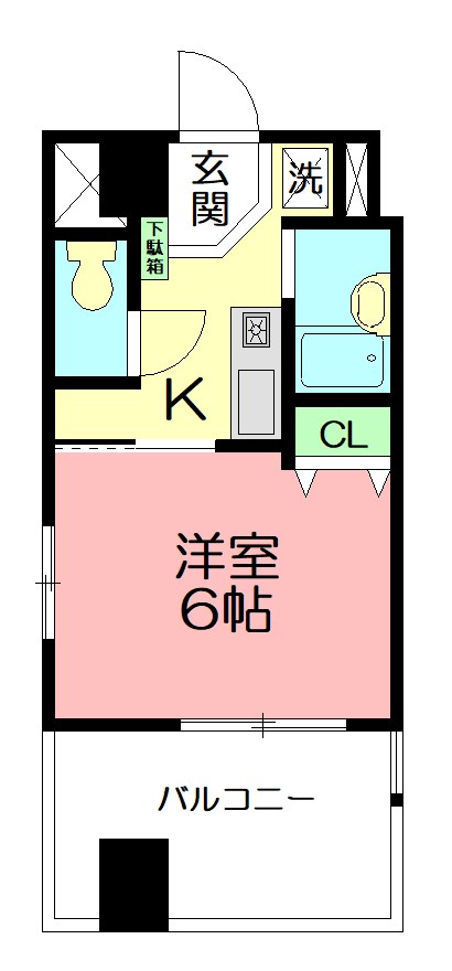 ＳＳビル 405号室 間取り