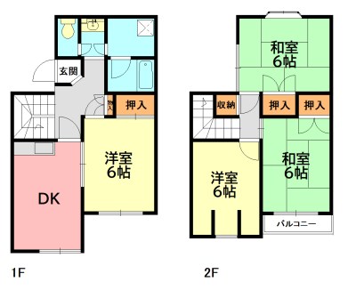 サープラス伊勢原ＰⅡ 2号室 間取り
