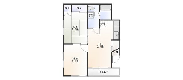 ドリーム 101号室 間取り