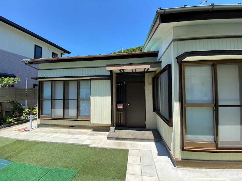 大磯山王町貸家 ベランダ