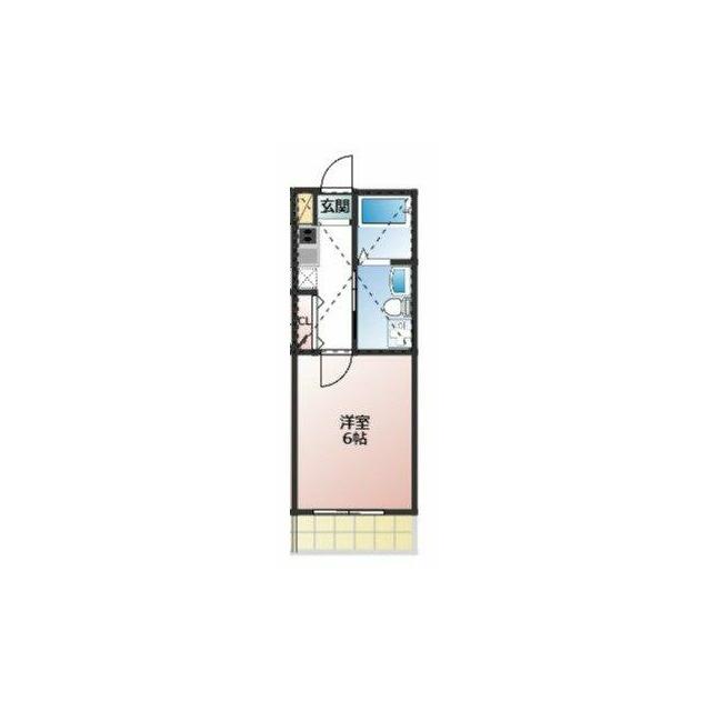 Ｆｅｌｉｃｅ辻堂 202号室 間取り