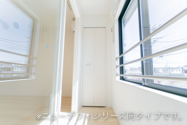 東海岸北４丁目アパート ベランダ