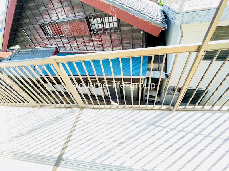 マンション西向浜 ベランダ