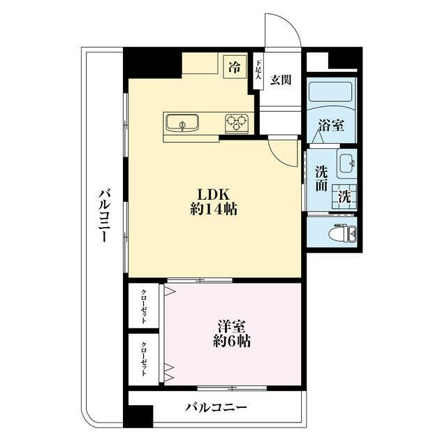 緑園かし和ビル 301号室 間取り