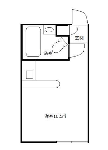 ベルアズーリ 202号室 間取り