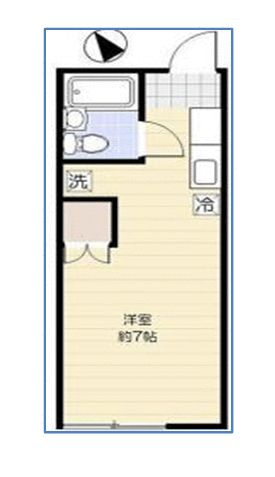 メゾン・ド・ネージュ戸塚 107号室 間取り