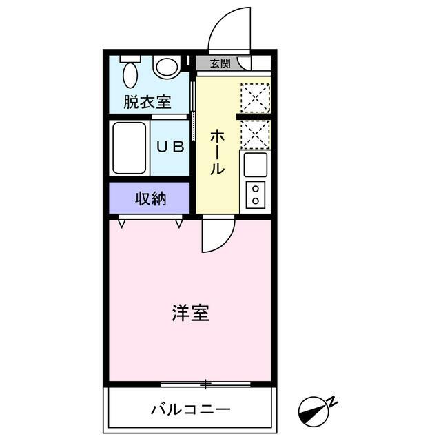 ｒｅｍｏｔａ本厚木 304号室 間取り