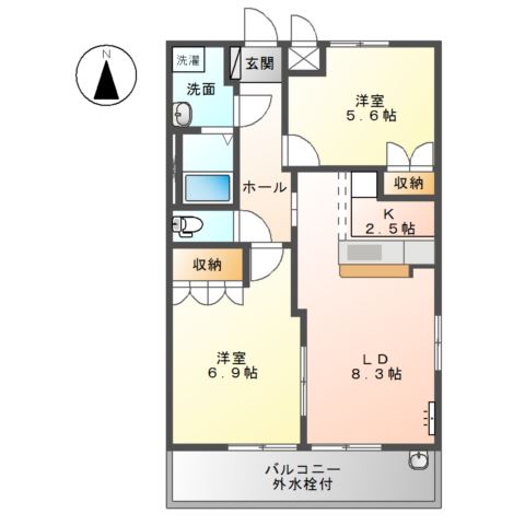 サンライズ・ガーデン 間取り
