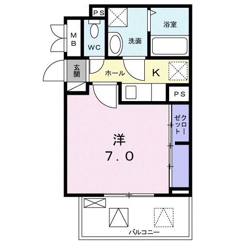 アイヴィ・ヒルズⅡ 304号室 間取り