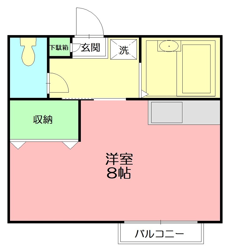 メゾン南矢名 間取り