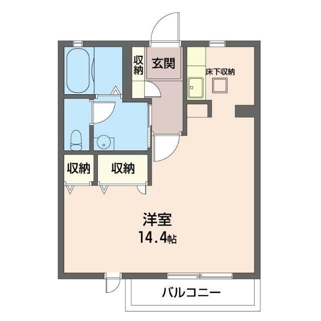 メゾンコキヤージュ 間取り