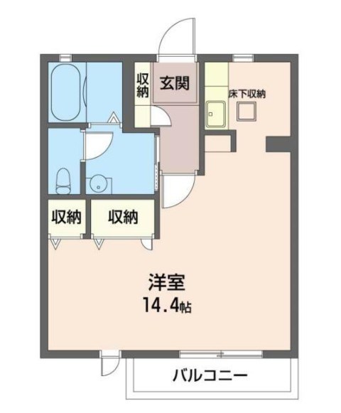 メゾンコキヤージュ 間取り