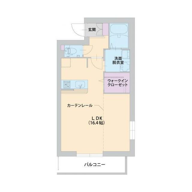 ソラーナ桜台 201号室 間取り