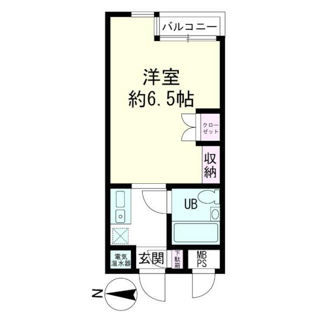 日神パレス戸塚 310号室 間取り