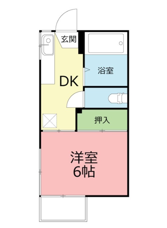 コーポハピネス 間取り