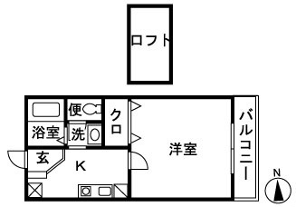 アンディ 201号室 間取り