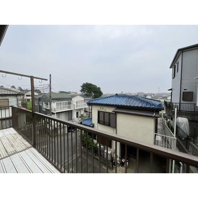 貸家　上土棚中４－１０－６４ ベランダ