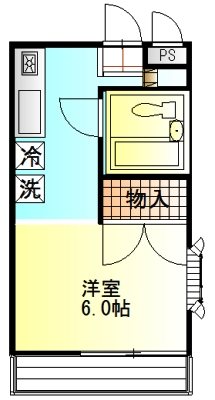 フェリシア 103号室 間取り