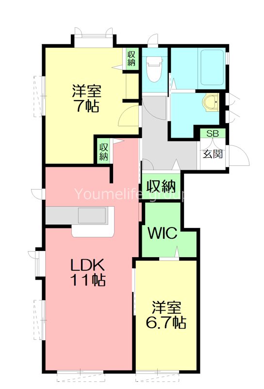 Maison　Vio 201号室 間取り