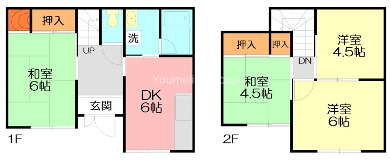 愛川町共同住宅 間取り