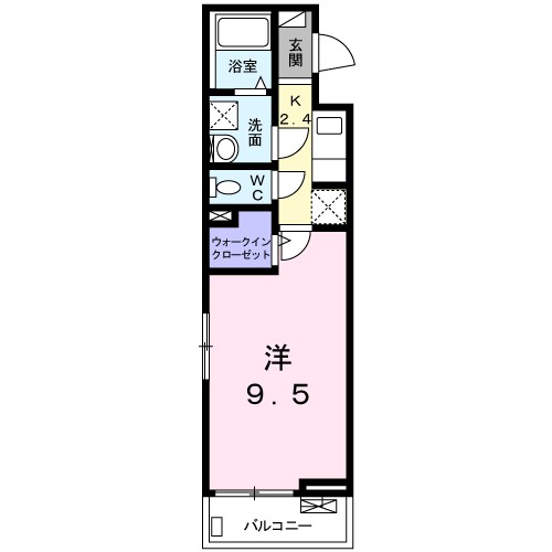 セレーノＡ 304号室 間取り