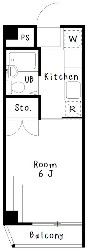 吉原ビル 301号室 間取り