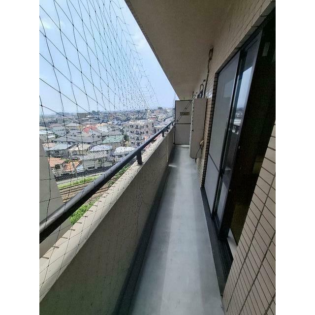産興鶴巻ビル ベランダ