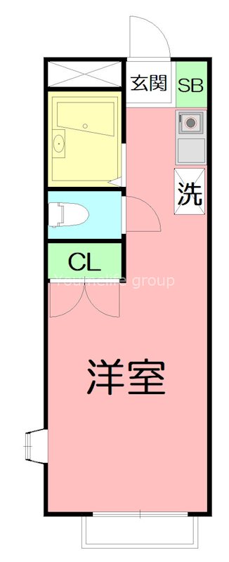 エスポアールⅡ 308号室 間取り