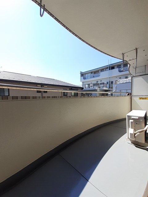 レポサール弥勒寺 ベランダ