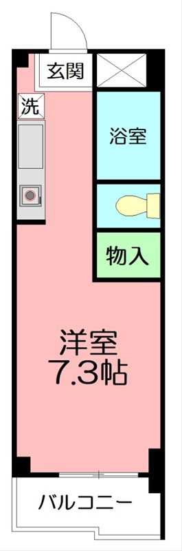 ヴェルアージュ座間 311号室 間取り