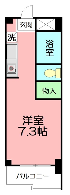 ヴェルアージュ座間 401号室 間取り