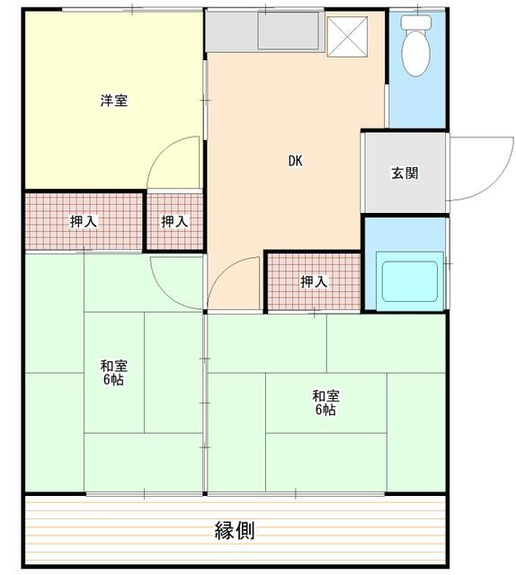 高橋貸家 間取り